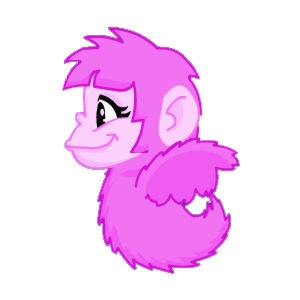 Simmy the Pink Chimp